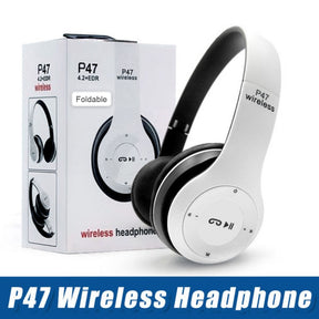 P47 Wireless Headphones – Stylish, Comfortable, and High-Quality Sound