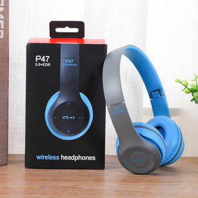 P47 Wireless Headphones – Stylish, Comfortable, and High-Quality Sound