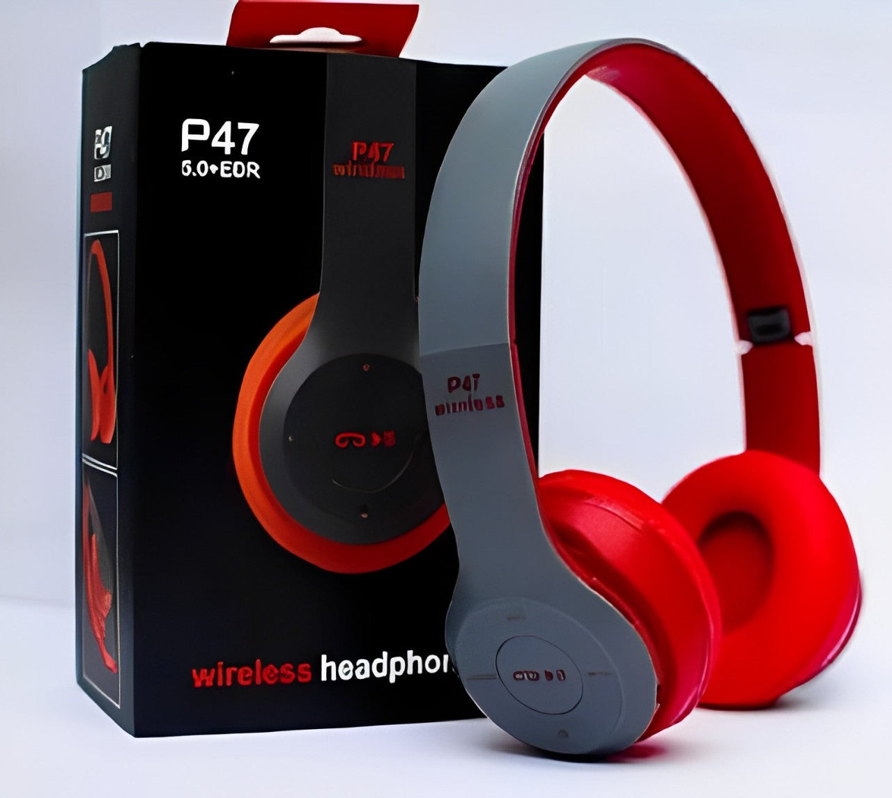 P47 Wireless Headphones – Stylish, Comfortable, and High-Quality Sound