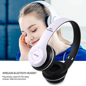 P47 Wireless Headphones – Stylish, Comfortable, and High-Quality Sound